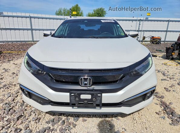 JHMFC1F96KX005810 2019 HONDA CIVIC White Widok z przodu