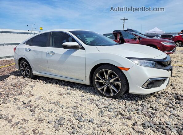 JHMFC1F96KX005810 2019 HONDA CIVIC White Przód prawy