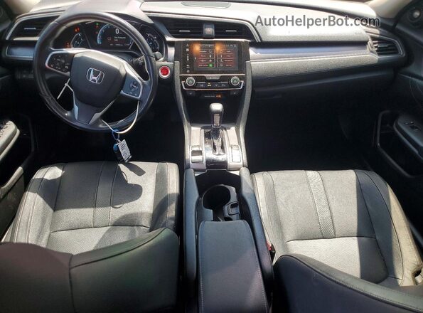 JHMFC1F98JX008013 2018 HONDA CIVIC Red Widok deski rozdzielczej