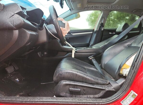 JHMFC1F98JX044199 2018 HONDA CIVIC Красный 