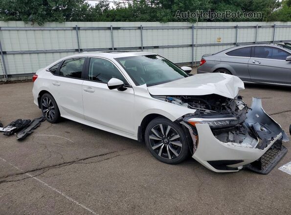 JHMFE1F73NX003476 2022 HONDA CIVIC White Przód prawy