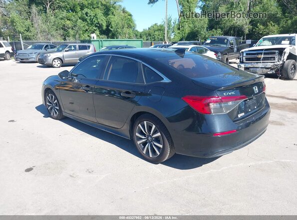 JHMFE1F73NX004434 2022 HONDA CIVIC Черный Задняя левая четверть