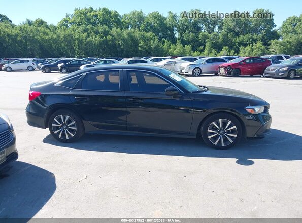 JHMFE1F73NX004434 2022 HONDA CIVIC Черный Вид задней части салона