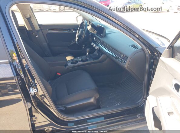 JHMFE1F73NX004434 2022 HONDA CIVIC Черный Вид салона спереди