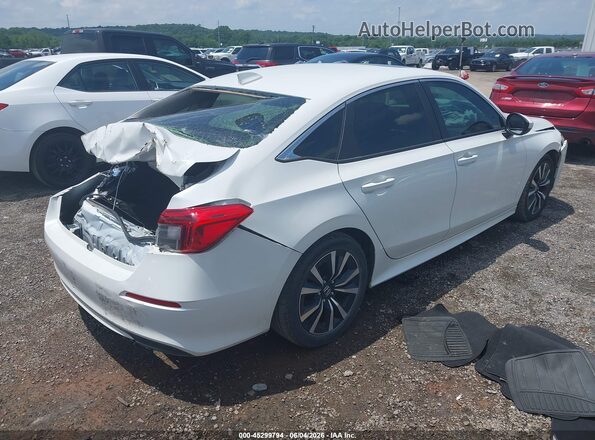JHMFE1F73NX005468 2022 HONDA CIVIC Белый Задняя правая четверть