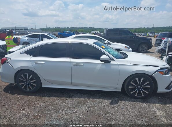 JHMFE1F73NX005468 2022 HONDA CIVIC Белый Вид задней части салона