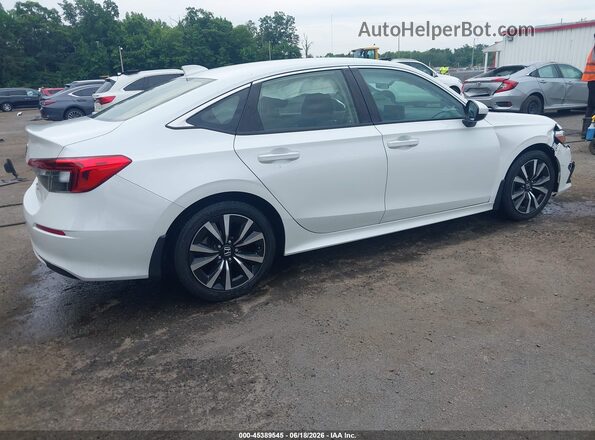 JHMFE1F73NX006085 2022 HONDA CIVIC White უკანა მარჯვენა