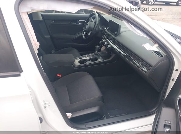 JHMFE1F73NX006085 2022 HONDA CIVIC White წინა სალონის ხედი