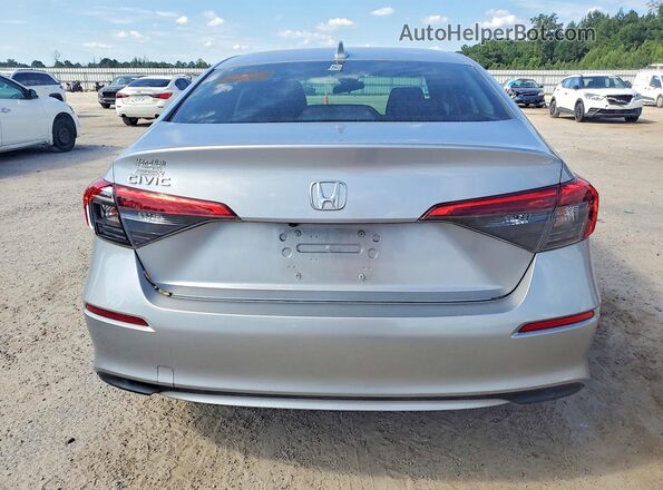 JHMFE1F75NX002023 2022 HONDA CIVIC Silver Вид ззаду