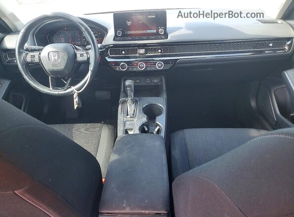 JHMFE1F75NX002023 2022 HONDA CIVIC Silver Вид панелі приладів