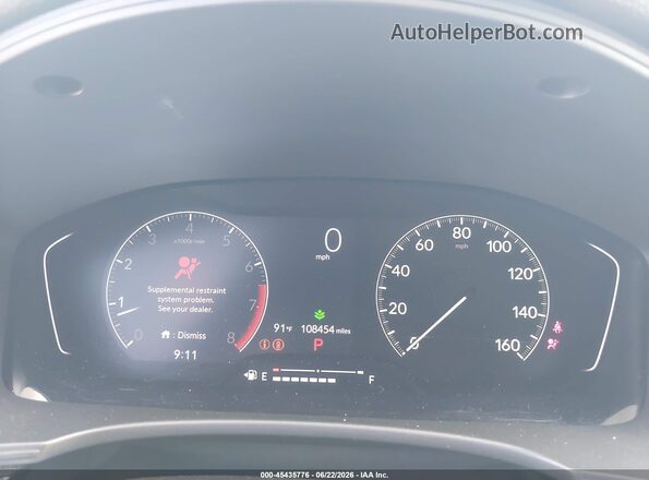 JHMFE1F77NX001830 2022 HONDA CIVIC Черный Вид задних сидений