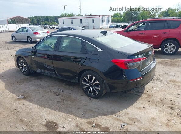JHMFE1F77NX001830 2022 HONDA CIVIC Черный Задняя левая четверть