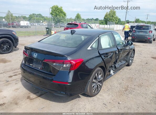 JHMFE1F77NX001830 2022 HONDA CIVIC Черный Задняя правая четверть