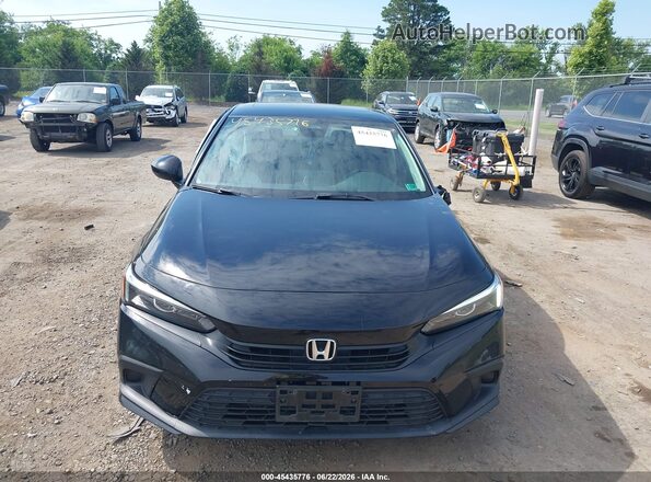 JHMFE1F77NX001830 2022 HONDA CIVIC Черный Вид щитка приборов