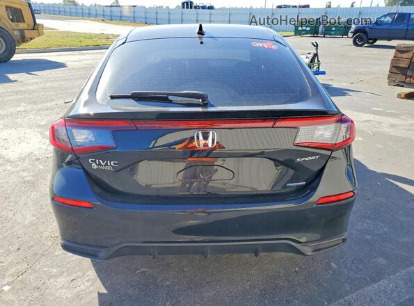 JHMFL4H80SX004206 2025 HONDA CIVIC Black Widok z tyłu