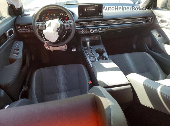 JHMFL4H80SX004206 2025 HONDA CIVIC Black Widok deski rozdzielczej