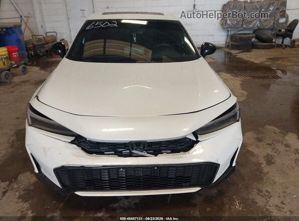 JHMFL4H83SX006502 2025 HONDA CIVIC White Вид щитка приладів