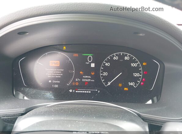JHMFL4H84SX004502 2025 HONDA CIVIC Blue უკანა სავარძლების ხედი