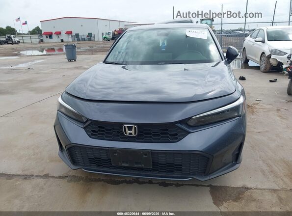 JHMFL4H84SX004502 2025 HONDA CIVIC Blue ხელსაწყოთა პანელის ხედი