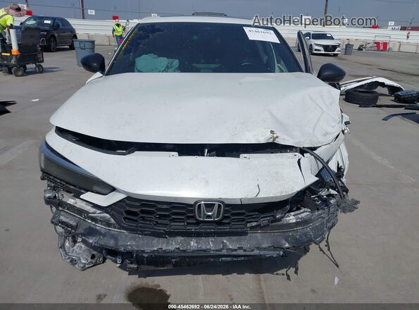 JHMFL4H85SX000507 2025 HONDA CIVIC Белый Вид задней части салона