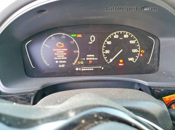 JHMFL4H88SX002297 2025 HONDA CIVIC Gray Instrument cluster view