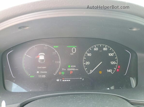 JHMFL4H89SX006245 2025 HONDA CIVIC White Вид щитка приладів