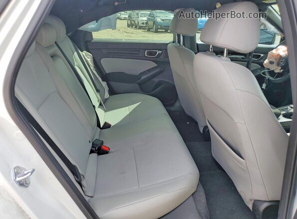 JHMFL4H89SX006245 2025 HONDA CIVIC White Вид задніх сидінь