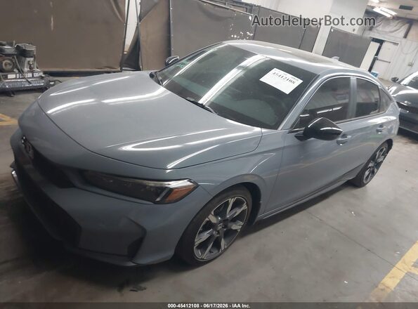 JHMFL4H90SX007213 2025 HONDA CIVIC Light Blue Front left
