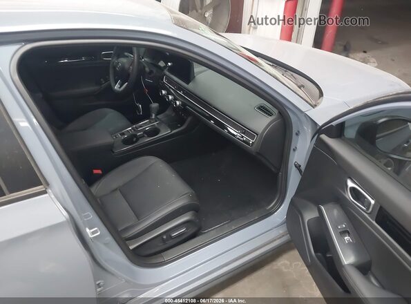 JHMFL4H90SX007213 2025 HONDA CIVIC Light Blue Front interior view