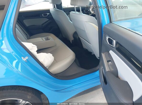 JHMFL4H97SX003465 2025 HONDA CIVIC Синий Вид наклейки с VIN-кодом