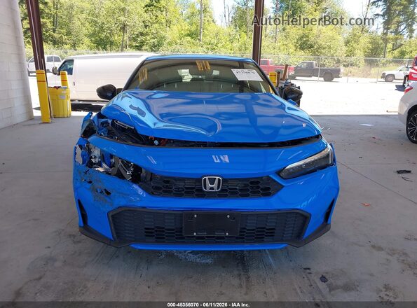 JHMFL4H97SX003465 2025 HONDA CIVIC Синий Вид панели приборов