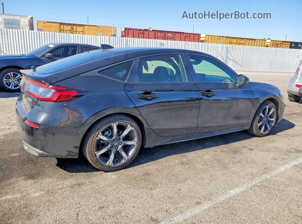 JHMFL4H97SX004308 2025 HONDA CIVIC Black უკანა მარჯვენა