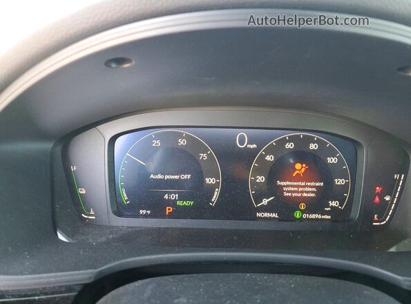 JHMFL4H97SX004308 2025 HONDA CIVIC Black ხელსაწყოთა პანელის ხედი