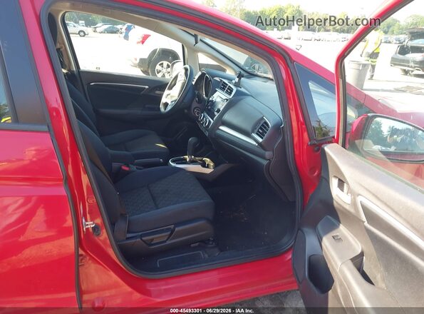 JHMGK5H52GS014100 2016 HONDA FIT Красный Вид салона спереди