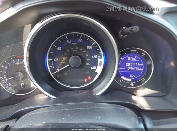 JHMGK5H52GS014100 2016 HONDA FIT Красный Вид задних сидений