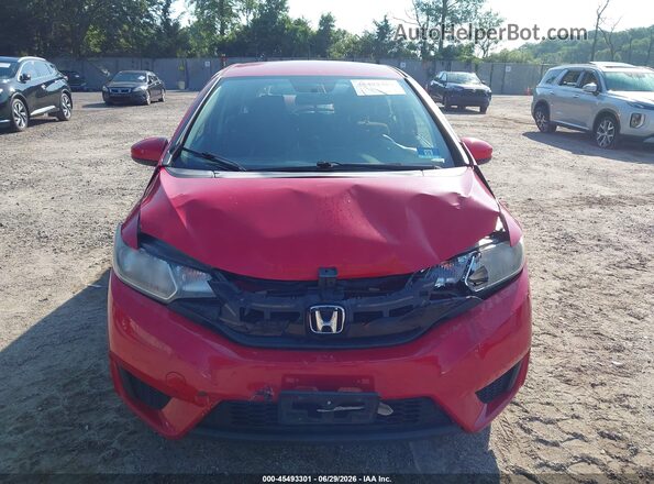 JHMGK5H52GS014100 2016 HONDA FIT Красный Вид щитка приборов