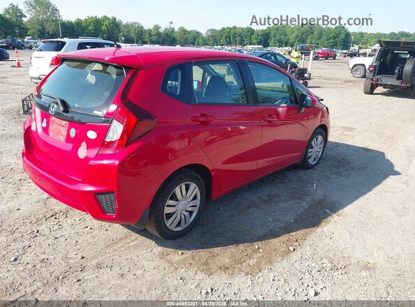 JHMGK5H52GS014100 2016 HONDA FIT Красный Задняя правая четверть
