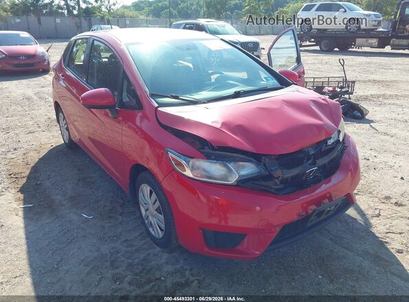 JHMGK5H52GS014100 2016 HONDA FIT Красный 