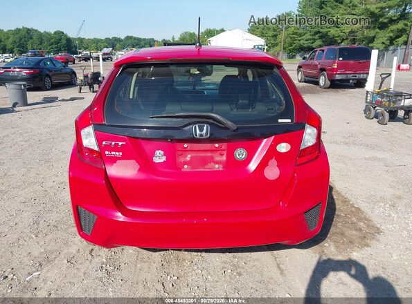 JHMGK5H52GS014100 2016 HONDA FIT Красный 