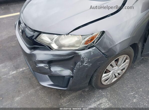 JHMGK5H52GS014467 2016 HONDA FIT Gray Vista frontal
