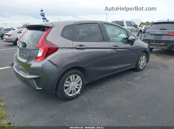 JHMGK5H52GS014467 2016 HONDA FIT Gray Trasero derecho