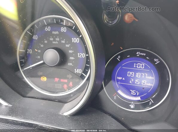 JHMGK5H52GS015327 2016 HONDA FIT White უკანა სავარძლების ხედი
