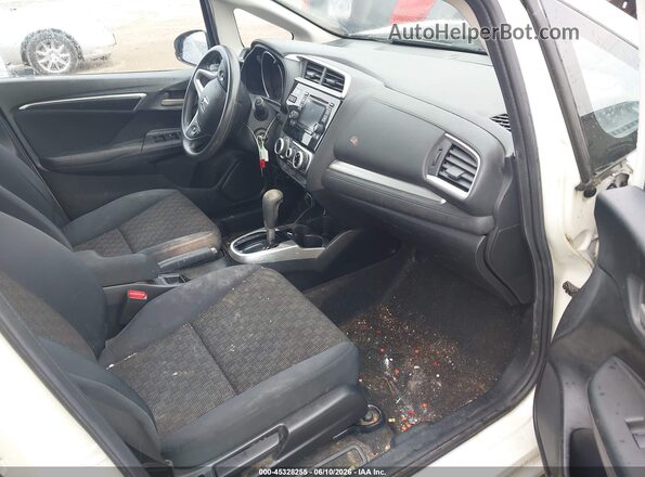JHMGK5H52GS015327 2016 HONDA FIT White წინა სალონის ხედი
