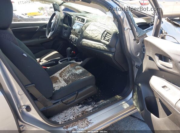 JHMGK5H52HS020173 2017 HONDA FIT Gray Front interior view