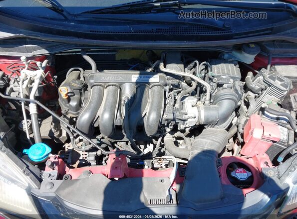 JHMGK5H53GS008340 2016 HONDA FIT Red Вид ззаду