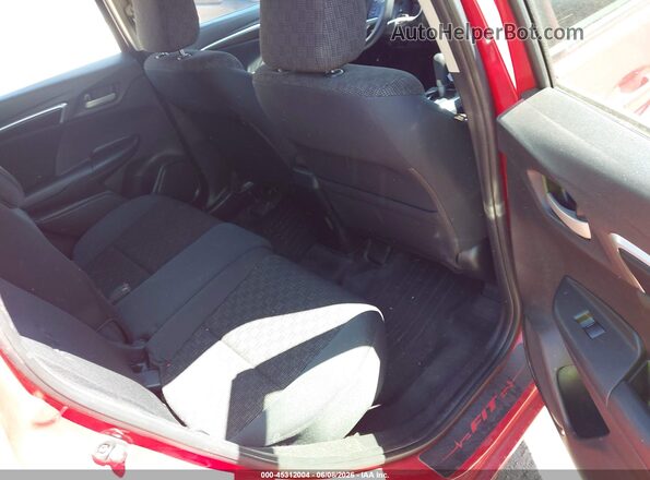 JHMGK5H53GS008340 2016 HONDA FIT Red Вид наклейки з VIN-кодом
