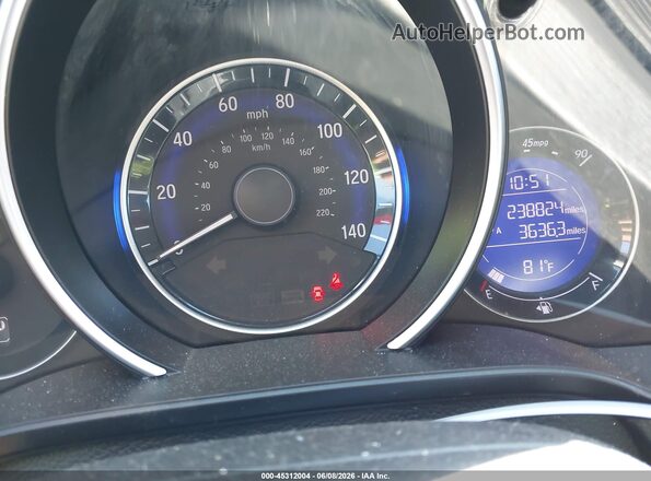 JHMGK5H53GS008340 2016 HONDA FIT Red Вид задніх сидінь