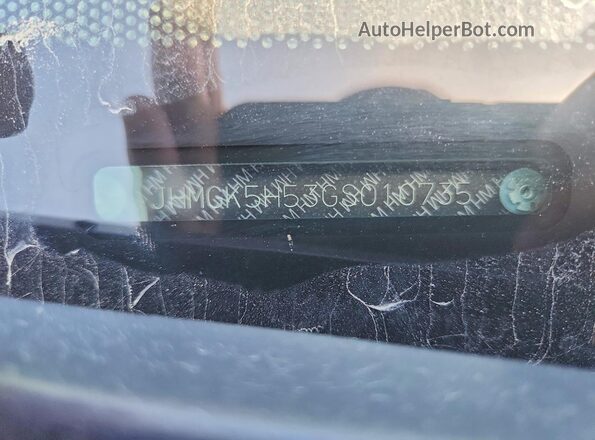 JHMGK5H53GS010735 2018 HONDA FIT Silver Vista de la etiqueta del VIN