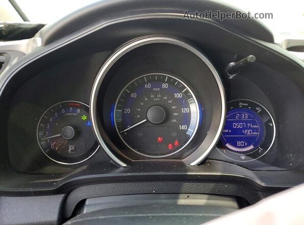 JHMGK5H55HS004095 2017 HONDA FIT Red 