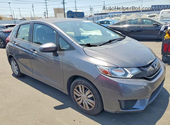 JHMGK5H56GS001267 2016 HONDA FIT Charcoal Передня права чверть